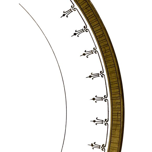 Antique Limoges Mid-1800's Porcelain Plates Elegant Gilded Design-Stunning Set 6 - Picture 4 of 12